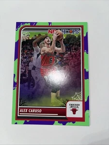 2023-24 Hoops Haunted Hoops Basketball Slime #116 - Alex Caruso - Chicago Bulls - Bild 1 von 10