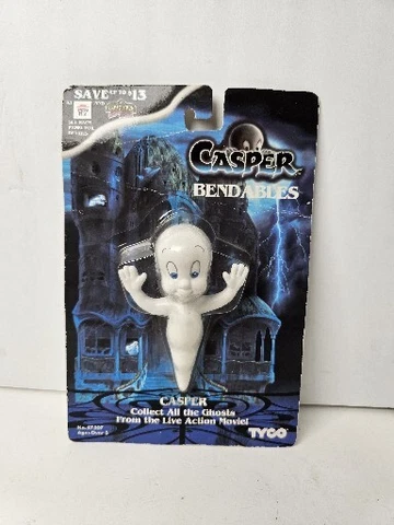 New Tyco Casper Bendables SEALED No. 57307 Universal Studios Vintage Figure 1995 Cover