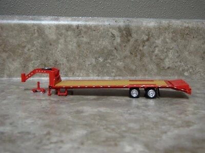 Remolque Ertl 1/64 rojo luz verde quinta rueda plataforma cuello de ganso granja juguete Foto 1 de 2