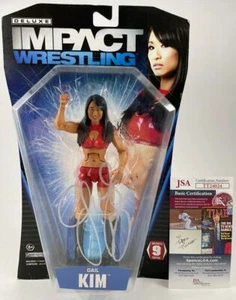 Gail Kim Signed IMPACT Wrestling Deluxe Figure Autograph WWE Knockouts JSA COA - Picture 1 of 3