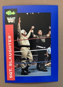 SGT Slaughter WWF Trading Card World Wrestling Federation 1991 #97 - Picture 1 of 2