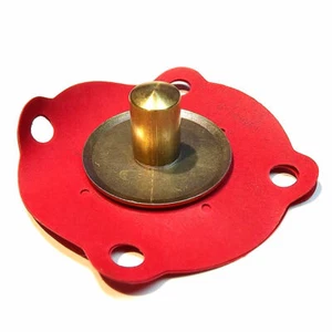 Bomba carburador Dellorto 40/45 DHLA diafragma 7515 rojo doble capa - Imagen 1 de 6