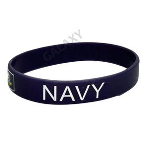 Navy Armband / USA Marine Flagge Silikon Gummi Armband  - Bild 1 von 2
