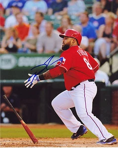 PRINCE FIELDER TEXAS RANGERS ACTION SIGNED 8x10 - Picture 1 of 1