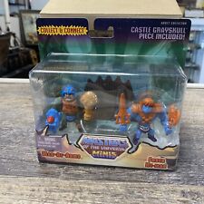 He-Man MASTERS Of The UNIVERSE Man At Arms & Faker He-Man Mini 2 Pack BHY34 NEW