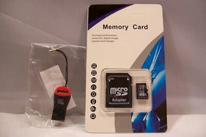 CARTE MÉMOIRE CARTE MICRO SD 32GB TÉLÉCHARGEMENT FACILE AVEC CARTE SD ET ADAPTATEURS USB NEUF - Photo 1/2