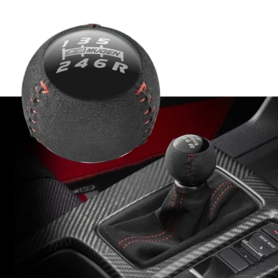 Mugen 正品 ALCANTARA Shift Knob 本田 Civic Type R FL5 FK8 FK2 FD2 6MT — 第 1/3 张图片