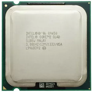 Intel CORE 2 QUAD Q9505 PROCESSOR 2.83GHZ/1333(SLGYY)LGA 775/Socket T CPU - Picture 1 of 2