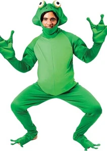 Orion Costumes Unisex Green Frog Jumpsuit Fancy Dress Funny Animal Costume - Picture 1 of 3