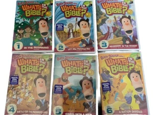 Set of 6 DVDs Buck Denver asks What's in the Bible? Volumes 1-6: 3-6 Is NEW - Picture 1 of 4