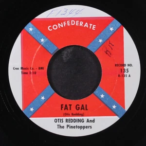 OTIS REDDING: fat gal / shout bamalama CONFEDERATE 7" Single 45 RPM - Picture 1 of 2