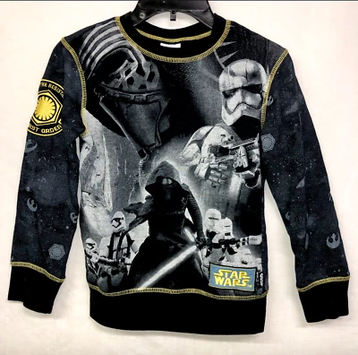 STAR WARS Niño Storm Trooper Droide Sudadera con Capucha The Disney Store Talla 7 8 Foto 1 de 4