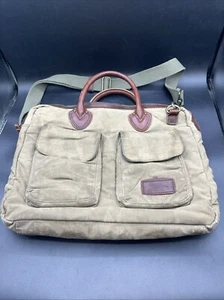 L.L. Bean Heritage Aktentasche aus gewachstem Canvas Forest Green *lesen* - Bild 1 von 10