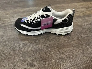 Women's Skechers D'Lites Black/White' Shoe / 11930EW / Size 9 Amputee Right Only - Picture 1 of 5