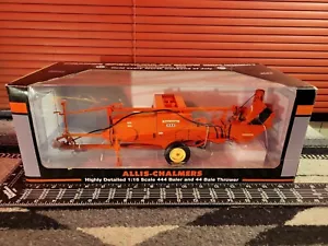 Allis Chalmers 444 Baler w/44 Thrower 1/16 Diecast Implement Replica by SpecCast - Picture 1 of 5