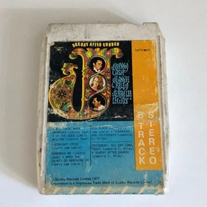 Birchmount 8-Track Tape Sunday After Church Johnny Cash Jerry Lee Lewis 1971 - Picture 1 of 3