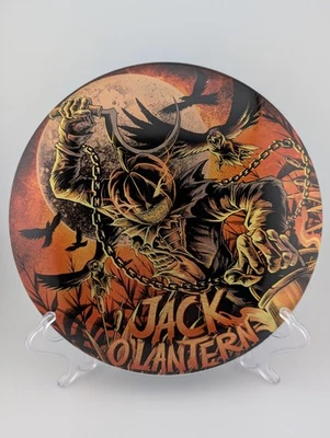 Discraft (2020 Halloween Jack O'Lantern) ESP Holographic Full Color Buzzz 177+g - Image 1 of 4