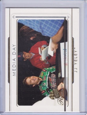 J.J. Yeley Media Day 2007 Press Pass Premium card 70 - Image 1 of 2