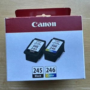 Genuine Canon PG-245 Black CL-246 Color Set of 2 Ink Cartridges - Picture 1 of 4