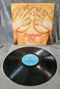The Cure, Elton John, Explosion '86 RARE ISRAELI 12" HEBREW PICTURE LP 80's HITS - Picture 1 of 24