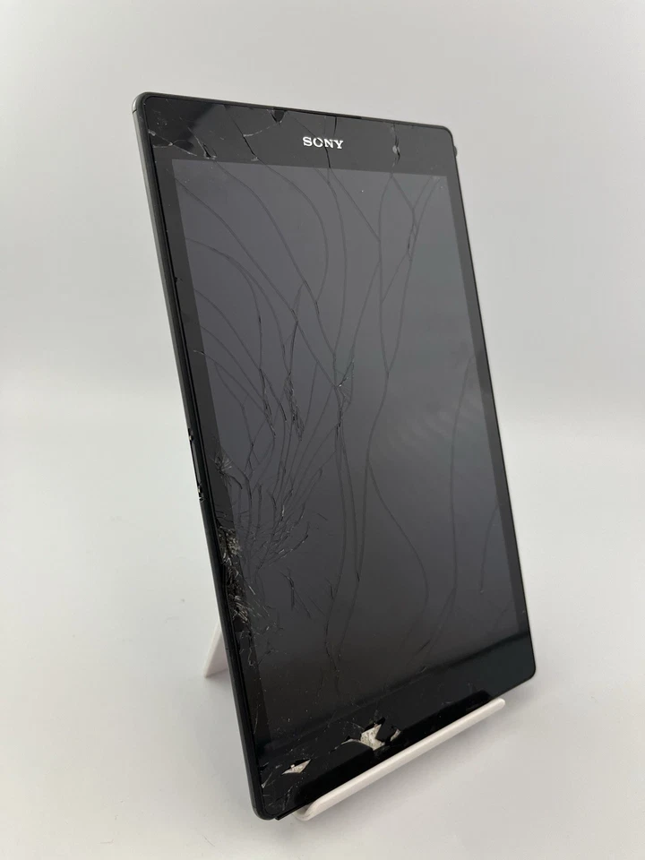 Sony Xperia Z3 Tablet Compact SGP611 Black WiFi 16GB 8" Android Tablet Cracked - Image 1 of 4