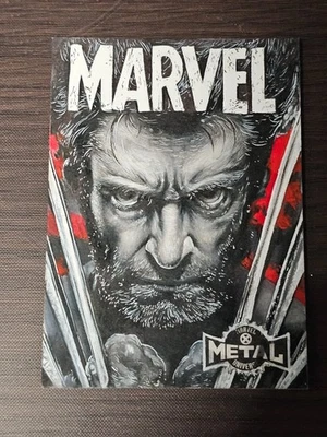 2020 Skybox Marvel X-Men Metal Universe Wolverine LOGAN 1/1 AP By Thumbtack - Image 1 of 2