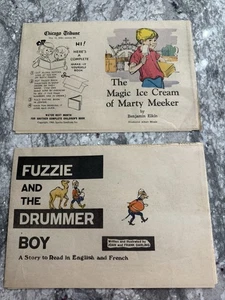VTG 1966 & 1967 Chicago Tribune Make-It Yourself Children's Books Marty Meeker - Picture 1 of 6