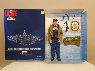 GI Joe Classic Collection USS Connecticut Crewman SSN-22 Seawolf Foto 1 de 4