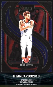 Trae Young 2024-25 Panini Select Blue Concourse Atlanta Hawks #123 - Imagen 1 de 2