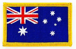 AUFNÄHER Patch FLAGGEN flagge Australien australia flag Fahne 7x4.5cm - Bild 1 von 1