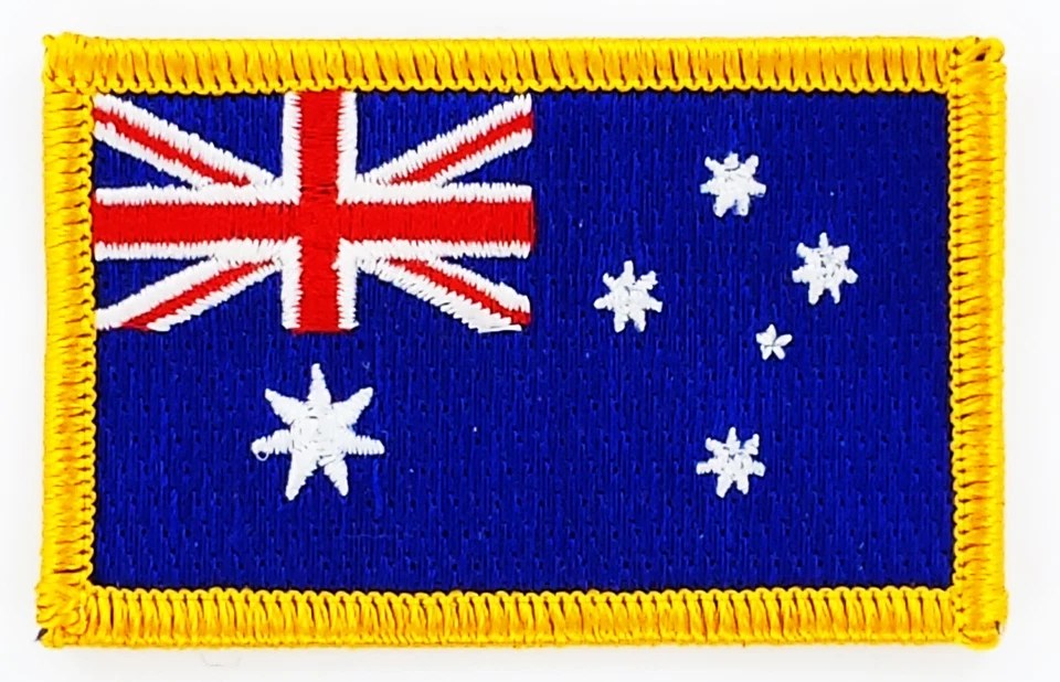 AUFNÄHER Patch FLAGGEN flagge  Australien  australia  flag Fahne  7x4.5cm  - Bild 1 von 1