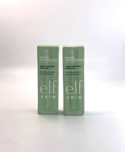 2 pezzi - e.l.f. SKIN Blemish Breakthrough Gel per macchie antiacne, roll-on SCAD:03/25 - Foto 1 di 6