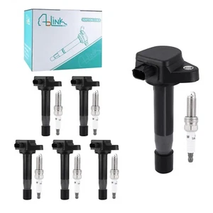 UF603 Ignition Coil Pack Set of 6 & 97390 Spark Plugs 3.5L 3.7L For Acura MDX... - Picture 1 of 6