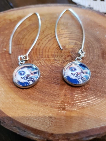 Tennessee Titans Earrings Cover