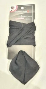 Neu Remington Anywear Haar schwarz biegsam Headwrap 5 Tragemöglichkeiten ​Neu mit Etikett - Bild 1 von 1
