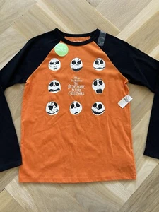 Gap Kids Disney Nightmare Before Christmas Jack Skellington Glow In Dark Shirt - Picture 1 of 4