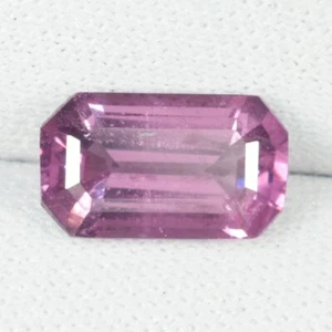 2.82 ct GLORIOUS LUSTER PURPLE PINK NATURAL MALAYA GARNET  Octagon See Vdo  16s - Bild 1 von 3