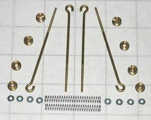1956-61 METERING ROD KIT 2626S 2627S WCFB DUAL QUADS / METERING RODS JETS SPRING - Picture 1 of 1