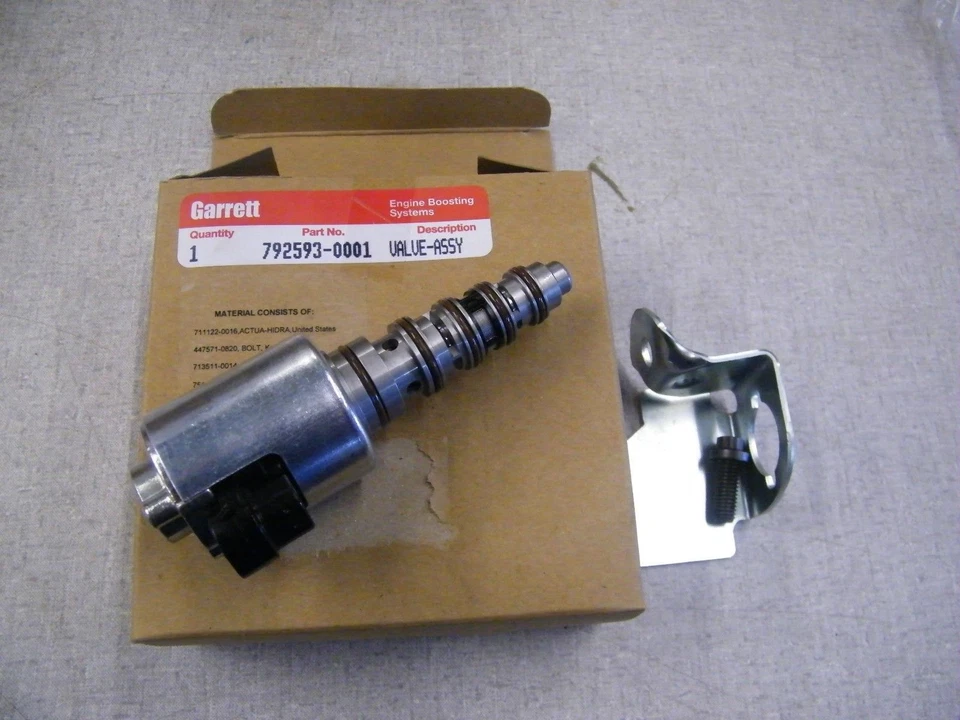 TURBO WASTEGATE GARRETT VGT SOLENOID OEM FOR 2003-2007 FORD 6.0L POWERSTROKE  - Image 1 of 1