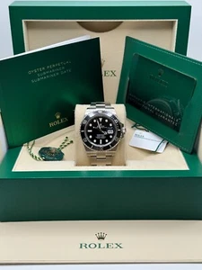 Rolex Submariner Date UNWORN 2021 Black Dial Black Ceramic Bezel 126610ln Steel - Picture 1 of 8