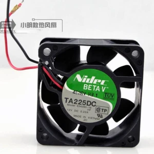 Nidec TA225DC E34390-16 6025 6cm 12V 0.22A Chassis Cooling Industrial Fan Quiet - Picture 1 of 5
