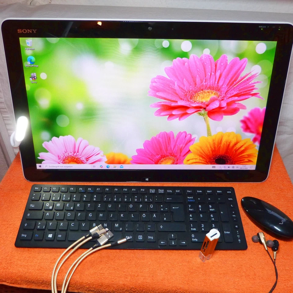 ALL IN ONE PC Sony Vaio SVJ202 TOUCH l 16GB RAM NEU SSD Windows 10 64 I EXTRAS - Bild 1 von 4