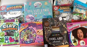 Job Lot 10 Bundle Mixed Craft Boxes. New, Shop Returns.damaged Boxes - Picture 1 of 4