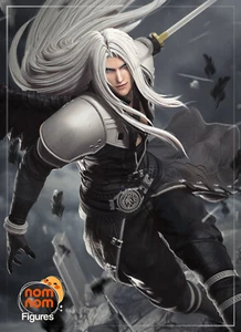 Sephiroth Final Fantasy VII 3D Printed Figure, Unpainted One-Winged Angel Model - Bild 1 von 10