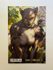 Cubierta variante de incentivo 1:100 de DC Year of the Villain por Stanley Artgerm Lau DW2 - Imagen 1 de 2