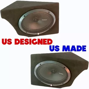 Gabinetes de diseño personalizado Corvette Audiophile 1978-1982 + altavoces Rockford Fosgate - Imagen 1 de 13