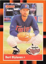 1988 Donruss Baseball's Best Bert Blyleven Minnesota Twins #18
