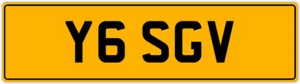 YES😎 GV GAV GAVIN GAVS 5 DIGIT PREFIX PRIVATE REGISTRATION NUMBER PLATE Y6 SGV - Picture 1 of 5