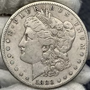 1883 - 1 Dollar Morgan Silber Dollar ||| besseres Datum, toll aussehende Münze! - Bild 1 von 2