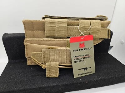 NUEVA Funda Táctica Militar Marco Grande Ambidiestro MOLLE OD VERDE OLIVA MONÓTONO Foto 1 de 4